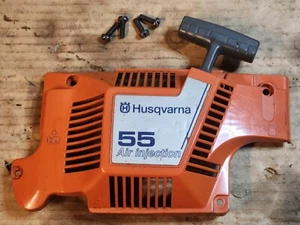 Husqvarna 55 Starter Cover With Screws Oem - Picture 1 of 3