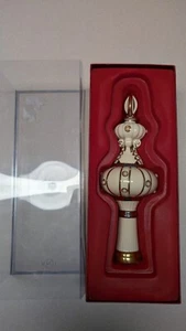 Lenox Florentine And Pearl Christmas Tree Topper 9 & 1/2"  New In Box - Picture 1 of 6
