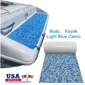 Blue EVA Foam Boat Decking Sheet Marine Flooring Carpet ,Nonskid Mat for Pontoon - Picture 1 of 17