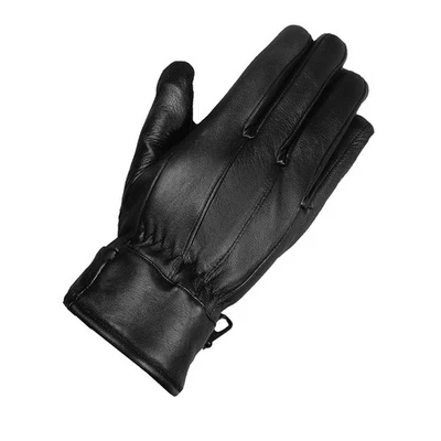 Para hombres Premium Piel de Cordero Invierno Vestido de Conducción Guantes de Motociclista Forrados Térmicamente Foto 1 de 4