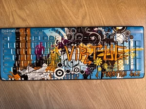 Teclado Inalámbrico Keyscaper TK-501G 510W Diseño Gráfico Personalizado 1 Timoteo 4:12 - Imagen 1 de 6