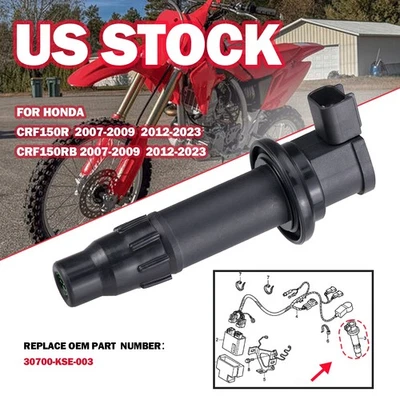 Bobinas de encendido para HONDA CRF150R CRF150RB 2007-2009 2012-2023 30700-KSE-003 Foto 1 de 4