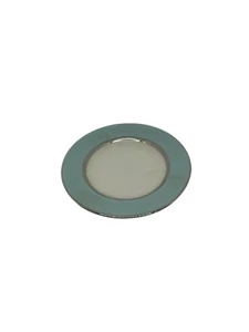 Castleton China Turquoise Pattern Coaster 4 1/4" - Picture 1 of 3