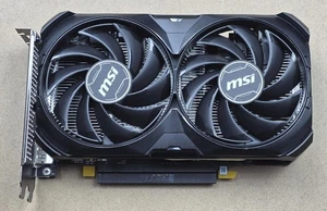 MSI GeForce RTX 4060 VENTUS 2X BLACK 8G OC 8GB GDDR6 PCIe 4.0 x8 Graphics Card - Picture 1 of 20
