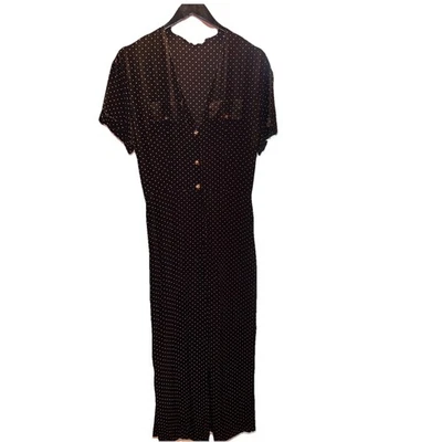 Maje Paris: Wunderschöner  Pünktchen-Jumpsuit in französisch 36 / dt. 34 - Bild 1 von 4