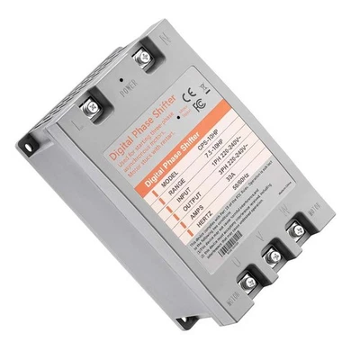 10HP Digital Phase Converter Single to Three Phase 220V 30A Motor Converter - image 1 of 4