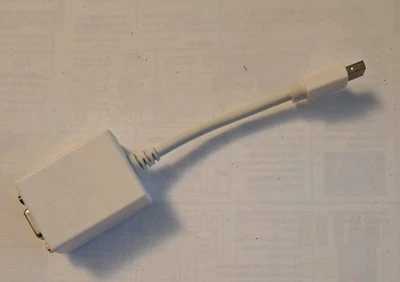 Mini DisplayPort DP Male to VGA Female Monitor Adapter Converter  - Image 1 of 3