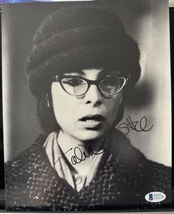 TALIA SHIRE FOTO FIRMATA 8X10 AUTOGRAFO ROCCIOSO ADRIAN BALBOA BECKETT COA 2 - Foto 1 di 3