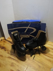 Patines Riedell 111BR Negros Talla 8 En Caja Excelente Estado Riva D Ancho Usados - Imagen 1 de 12