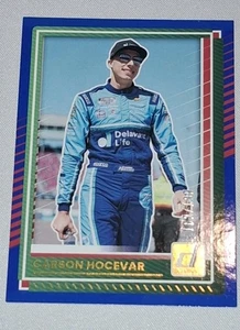 2025 Donruss Racing Carson Hocevar Blue 162/199 - Bild 1 von 2