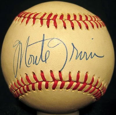 Monte Irvin Signed William White ONL Baseball Giants  Chicago Cubs Beckett BAS - Image 1 of 2