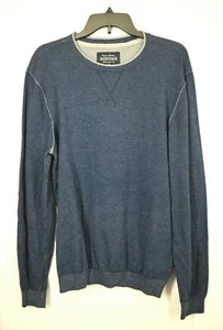 Report Collection Mens Expose Seam Crew Neck Sweater Knit Construction - Picture 1 of 3