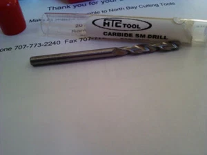 .1200" #31 CARBIDE SCREW MACHINE LENGTH DRILL 135 DEGREE SPLIT POINT - Bild 1 von 1