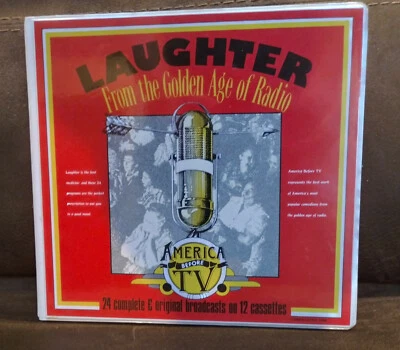 LAUGHTER FROM THE GOLDEN AGE OF RADIO- Volumes I & II 24 cassettes - Image 1 of 4