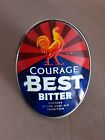 Courage Used Best Bitter Metal Pump Clip Complete Homebar Mancave Display Right