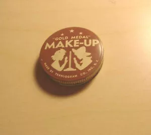 GOLDMEDAILLE MAKE-UP ~ HERGESTELLT VON TRANSOGRAM CO INC NY - Bild 1 von 3
