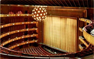 New York State Theatre, Lincoln Center, Philip Johnson, 23 aprile, cartolina - Foto 1 di 2