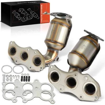 2x Catalytic Converter for Toyota Avalon Camry Venza Lexus Front Left & Right - Image 1 of 4