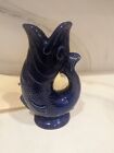 Gluggle Cobalt Blue Jug By Wade 9 1/4" Tall Excellent Unused Condition  England