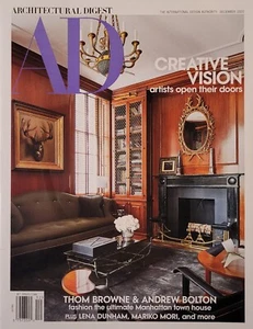 THOM BROWNE & ANDREW BOLTON Dec 2022 ARCHITECTURAL DIGEST Magazine LENA DUNHAM - Picture 1 of 1