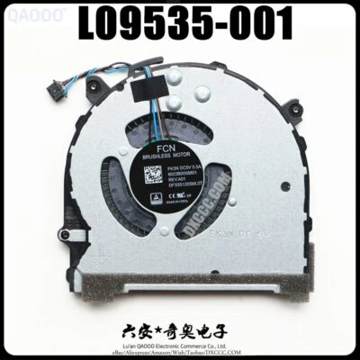 HP ProBook 640 G4 / 645 G4 640 G5 CPU COOLING FAN L09537-001 HSN-I14C L09535-001 - Image 1 of 4