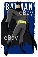 ANIMATED BATMAN PRINT DC Bruce Wayne