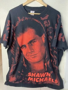 Camiseta de Colección WWE Shawn Michaels Talla XL Top de Lucha AOP WWF - Imagen 1 de 11