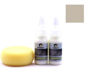 Auto BMW Nappa "lotosweiß" Lederfarbe für Leder, Kunstleder Set Reparatur - Bild 1 von 8