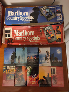 Complete Marlboro Package Country Vintage Memorabilia Deco for collectors.rare.