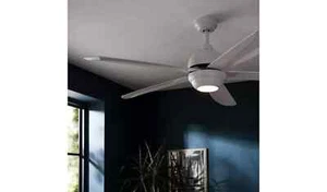 Argos Home Moderner Deckenventilator mit Fernbedienung - Weiß 3060779 R - Bild 1 von 7