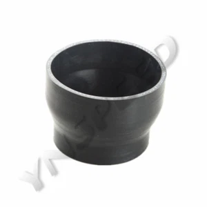 3Ply 4" To 3.25'' 102-83mm Straight Reducer Silicone Hose Coupler Pipe Black - Imagen 1 de 5
