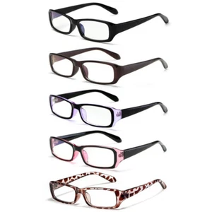 Lesebrille hochfeste Leser PC Rahmen Brille +4,5 +6,0 +7,0 +7,5 +8,0 - Bild 1 von 19