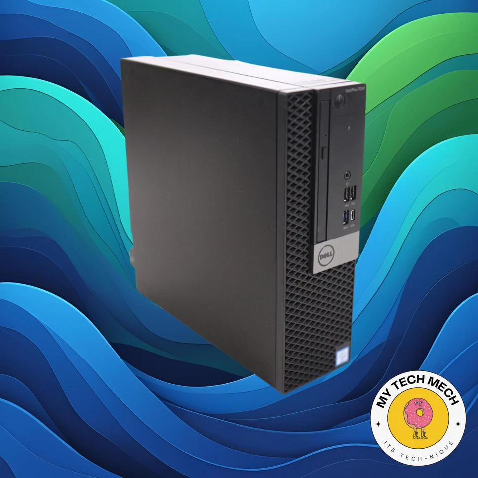 Dell OptiPlex 7050 SFF i5-7500 3.4GHz 16GB RAM + 1TB Samsung SSD + Win 11 Pro - Image 1 of 4