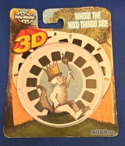 SEALED Where the Wild Things Are From the kid's Book Cartoon view-master Reels - Picture 1 of 2