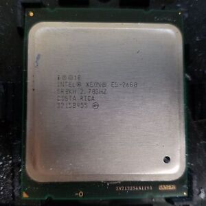 Matched Pair Intel Xeon E5-2680  2.7GHz 8-Core LGA2011 CPU/Processor SR0KH