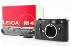 [Almost Unused in Box] Leica M4 Black Chrome Rangefinder Film Camera From JAPAN