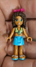 Lego Friends Minifigur frnd032 Andrea - Bikini  EUC C16-4 