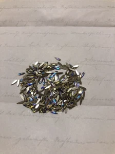 Cristal Swarovski Para Uñas Aurora Boreal oval pequeño 8 pz - Bild 1 von 3