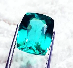 Zertifiziert Natürlich Grandidierite Bläulich Grün 9.00 + Karat Lose Edelstein - Picture 1 of 6