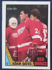 1987-88 O-Pee-Chee #123 Adam Oates RC MINT OC - Bild 1 von 2