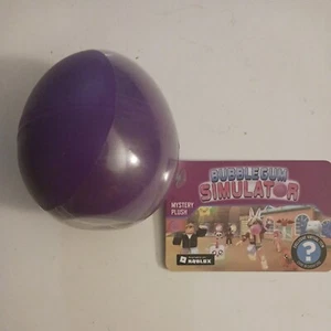 (1)Roblox Action Collection BUBBLE GUM SIMULATOR Egg Mystery Plush NEW SEALED!! - Picture 1 of 3