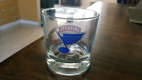 ST. LOUIS BLUES 12 OZ. NHL SMIRNOFF GLASS Cover