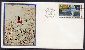 1969 Apollo 11 Man on the Moon (C76) - Unknown-Maker FDC TA821 - Picture 1 of 1