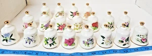 Danbury Mint State Flower Bell Collection Bone China Lot 19 *LESEN* - Bild 1 von 22