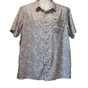 Columbia PFG Hemd Herren L hellgrau Hawaii Angeln belüftet Omni Shade - Bild 1 von 21