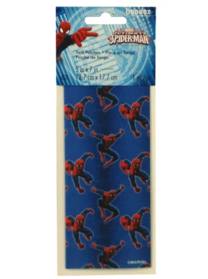 Ultimate Spider-Man Iron-On Twill Patch Bondex Wright Marvel Comics - Image 1 of 3