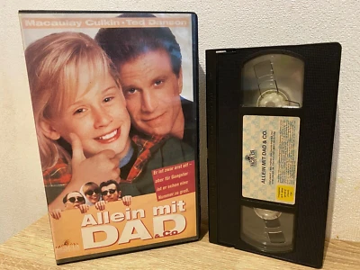 [VHS] ▶︎ALLEIN MIT DAD & CO.◀︎ (1994) Macaulay Culkin aus "Kevin allein zu Haus" - Bild 1 von 3