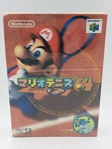 NEW SEALED Super Mario Tennis 64 Japan Nintendo 64 Japanese 2000 Complete NIB - Picture 1 of 9