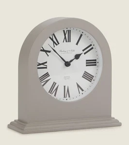Neu Effekt Manteluhr Kaminuhr grau schwarz Kaminuhr - Bild 1 von 2