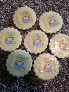 Yankee Candle Tarts: JUICY CITRUS & SEA SALT Wax Melts- Lot of 7- Yellow-New - Picture 1 of 1
